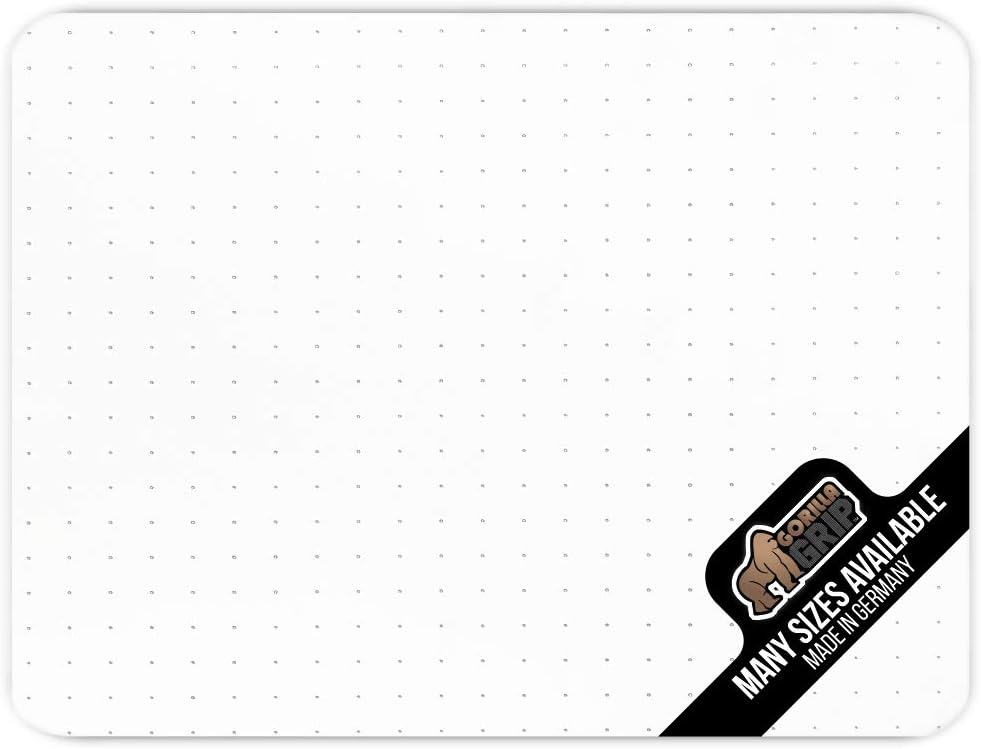 Transparent Polycarbonate Desk Chair Mat, 47x29 O10455
