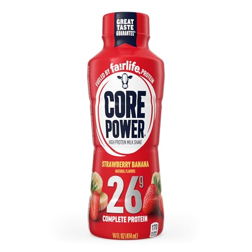 Chocolate 26g Protein Shake, 14oz, 12 Pack X823067