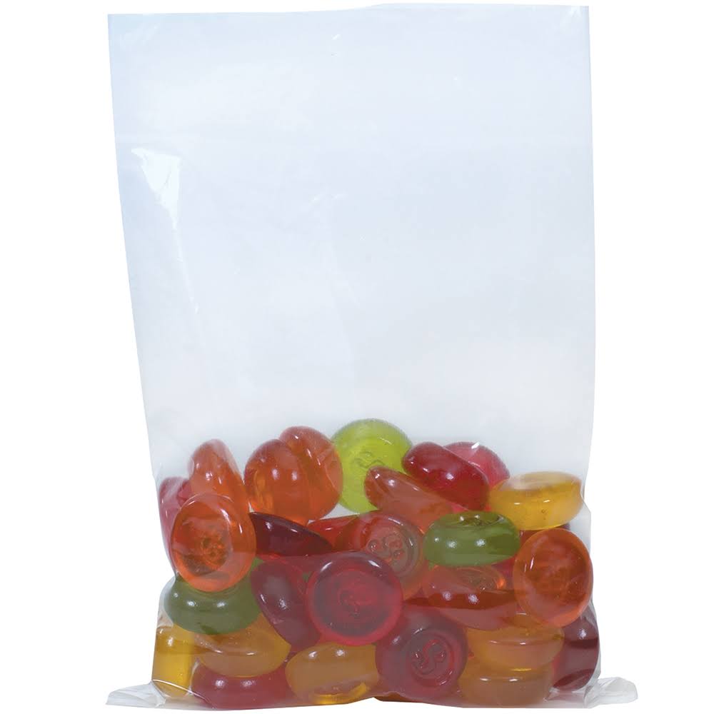 1.5 Mil Clear Poly Bags 22x22 x 24x22 500/Case W3083