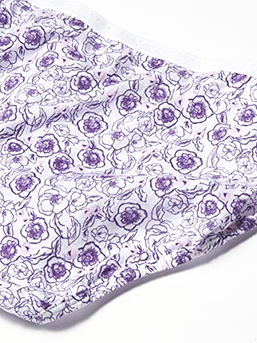 Women's High-Waisted Cotton Briefs, 6-Pack X4398