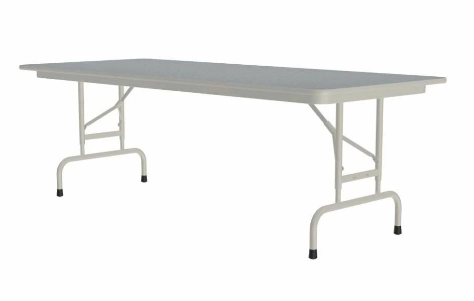 Yellow Adjustable Height Folding Table D642491