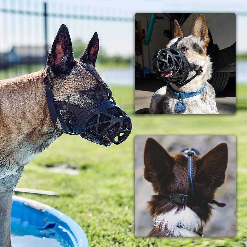 Breathable Basket Dog Muzzle T42581