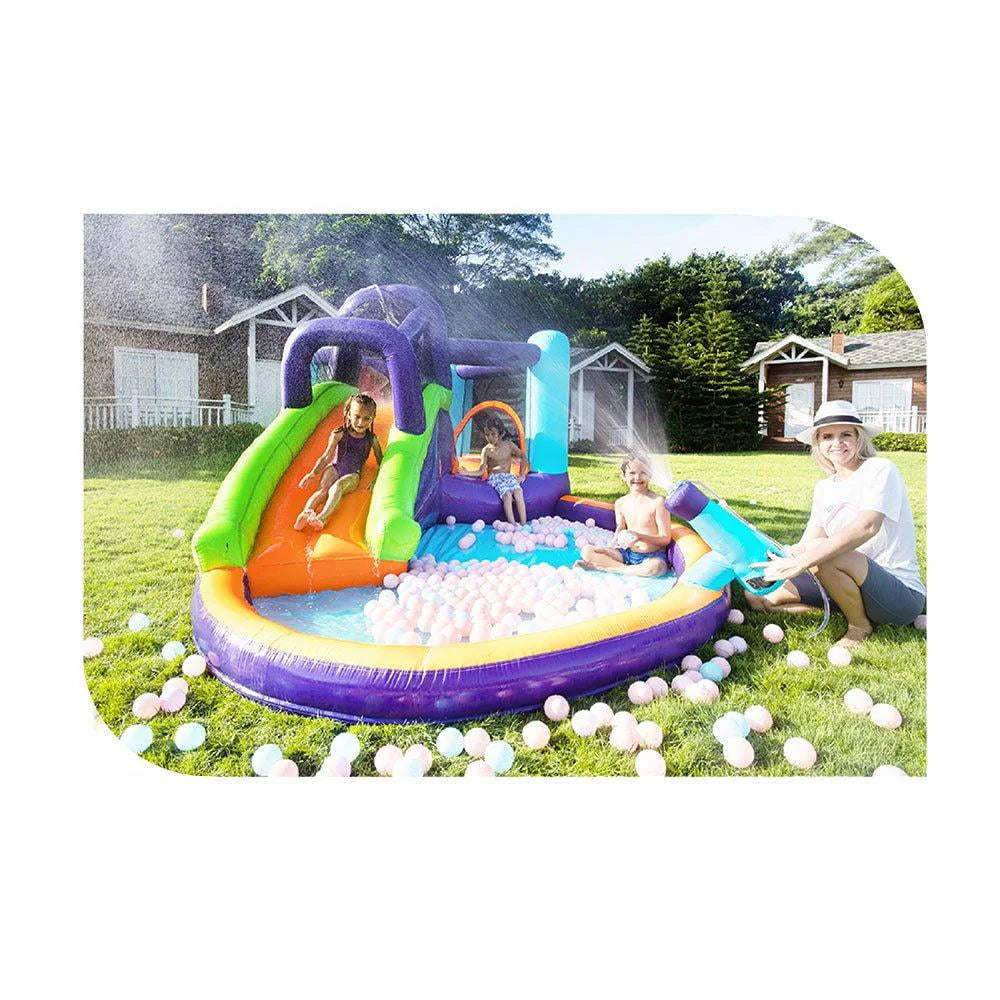 Float Castle Water Park with Water Cannon I969