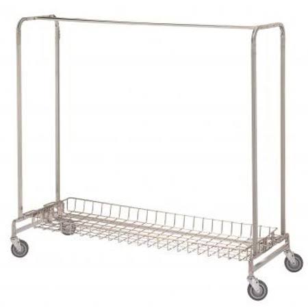 Garment Rack Basket Shelf Z31295