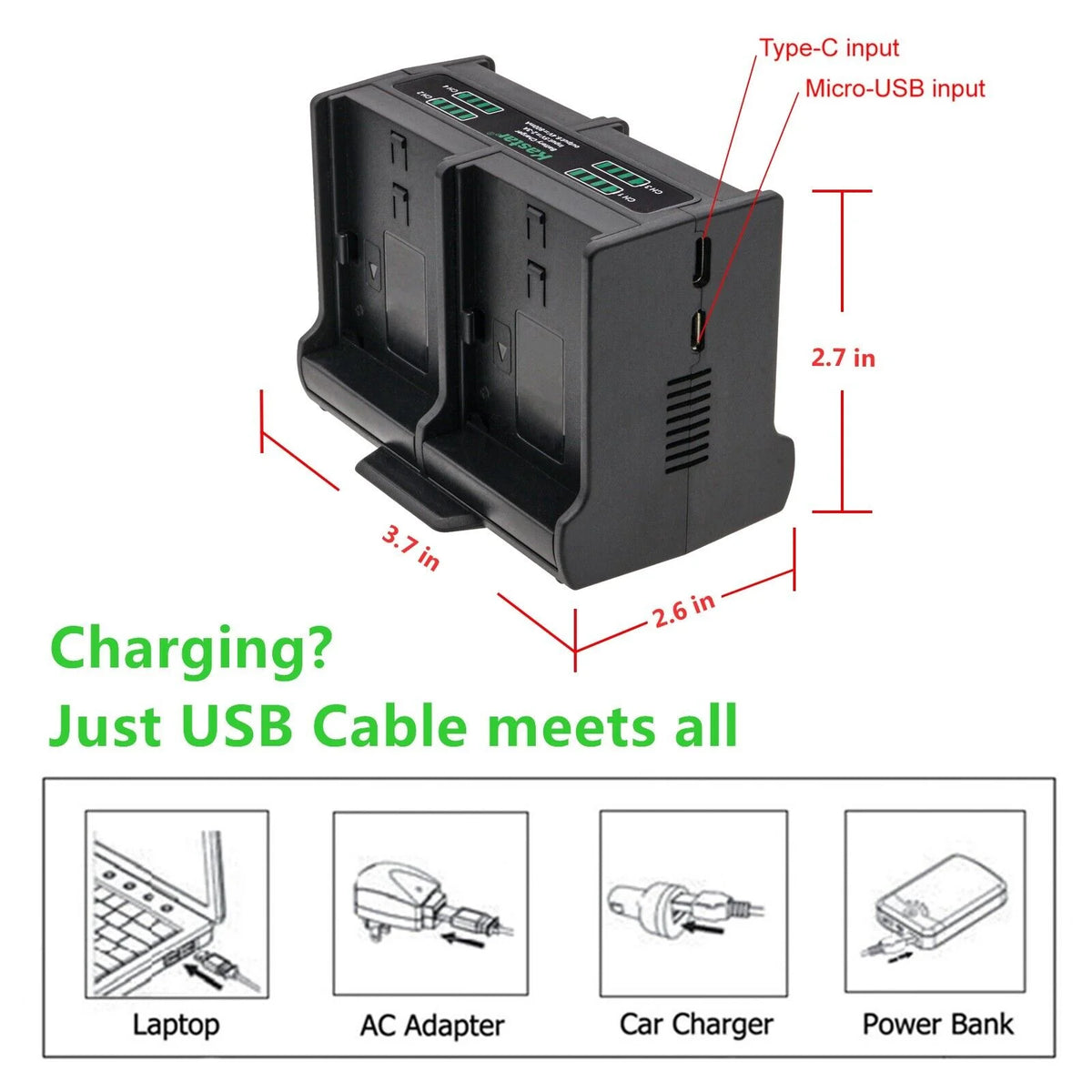 2-Pack Battery and Quadruple Charger E54088