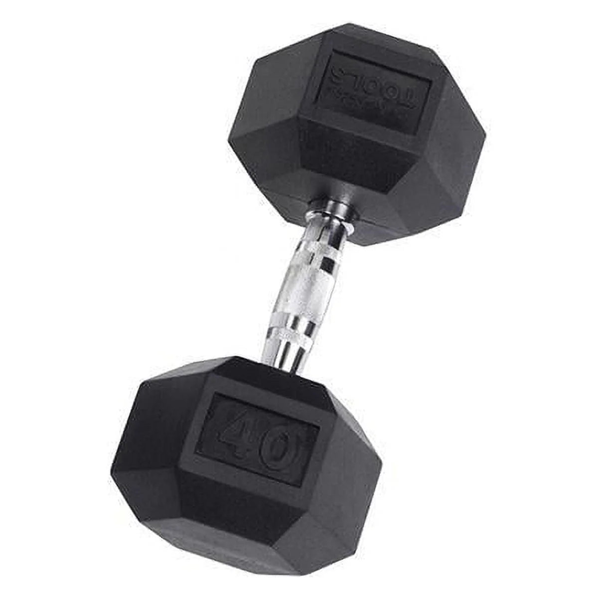 Rubber Coated Hex Dumbbells 35 lb U88174