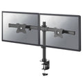 Dual Desk Mount for Two 10-27" Monitor Screens Black E87660