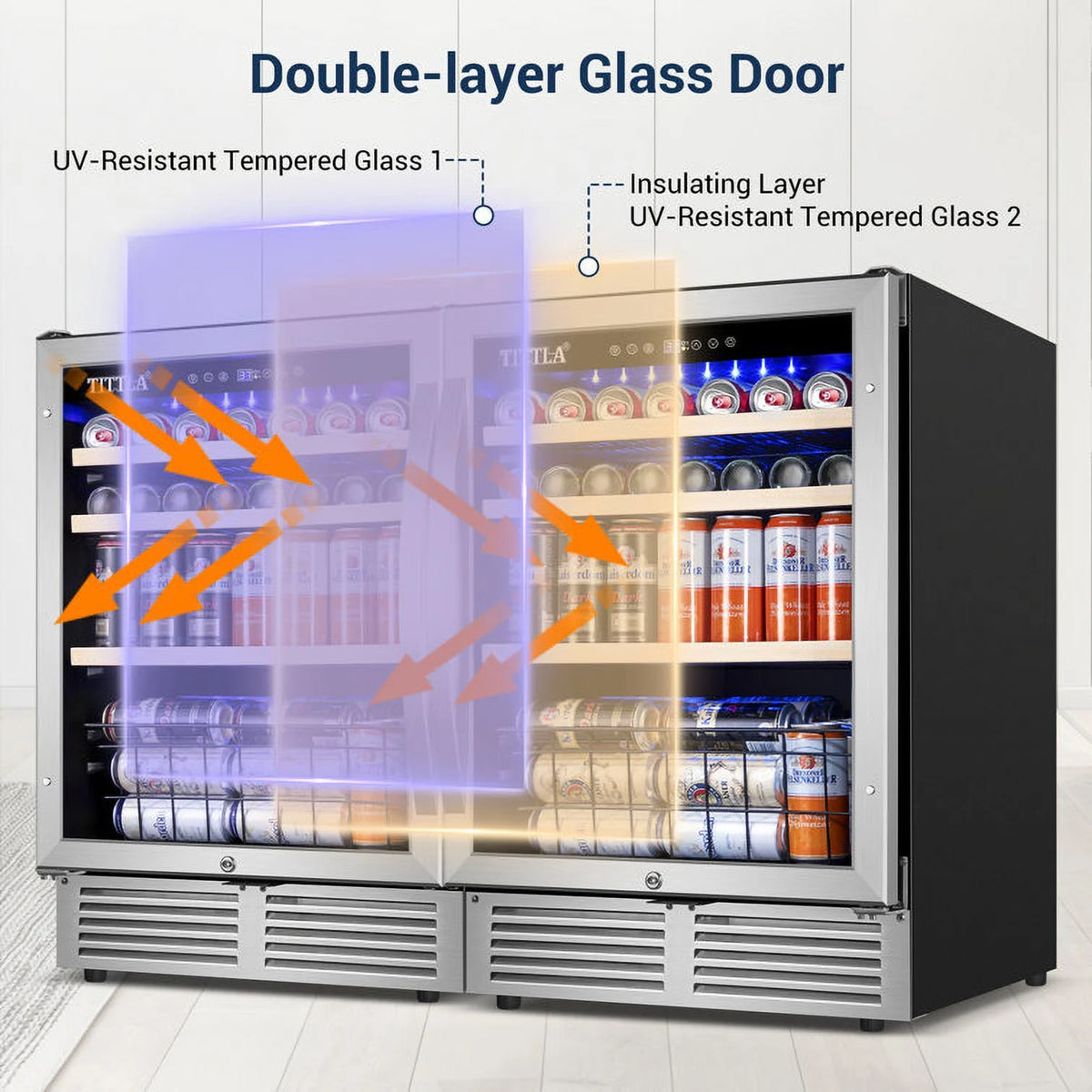300 Can Beverage Refrigerator T705