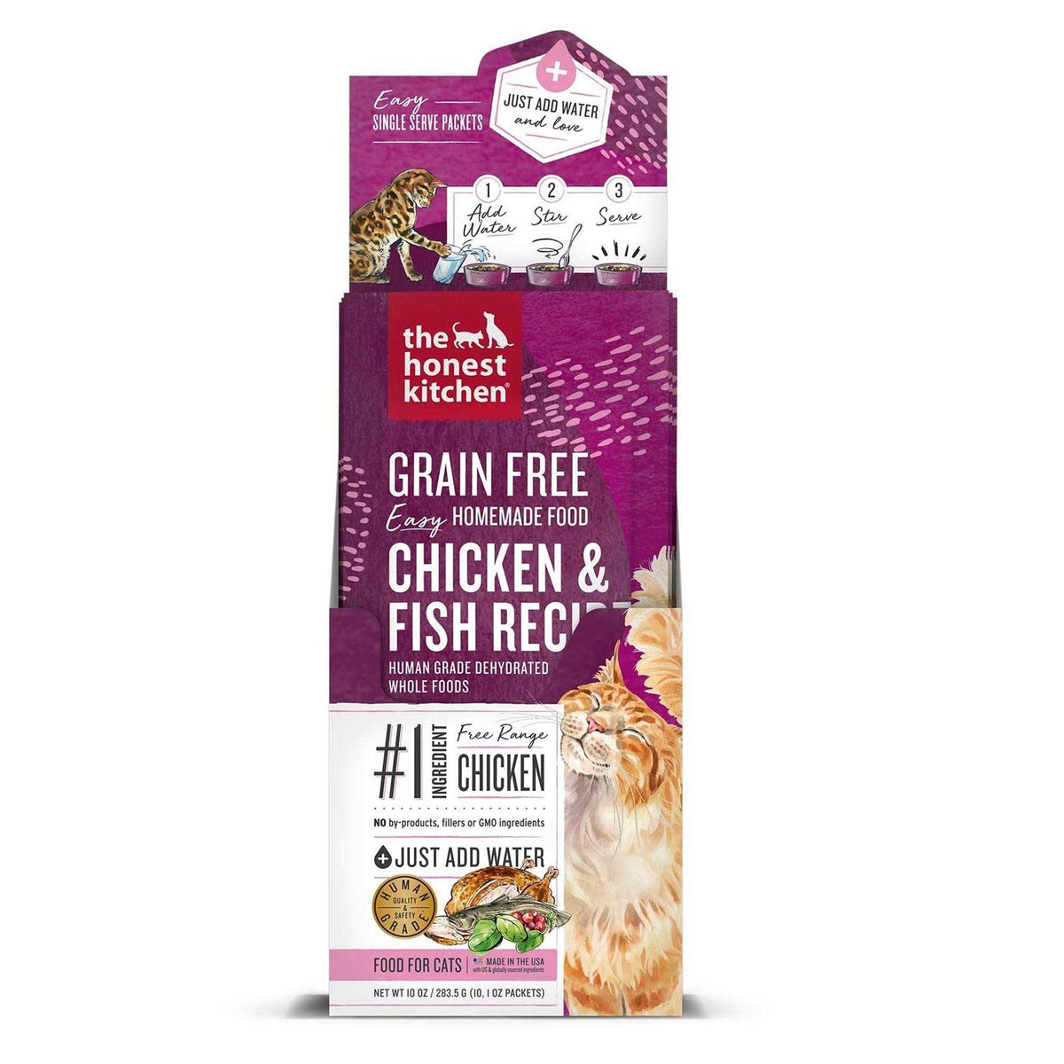 Chicken & Fish Grain-Free Dehydrated Cat Food R775965
