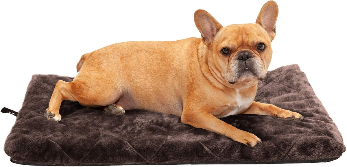 Water-Resistant Reversible Two-Tone Pet Bed Mat D57482