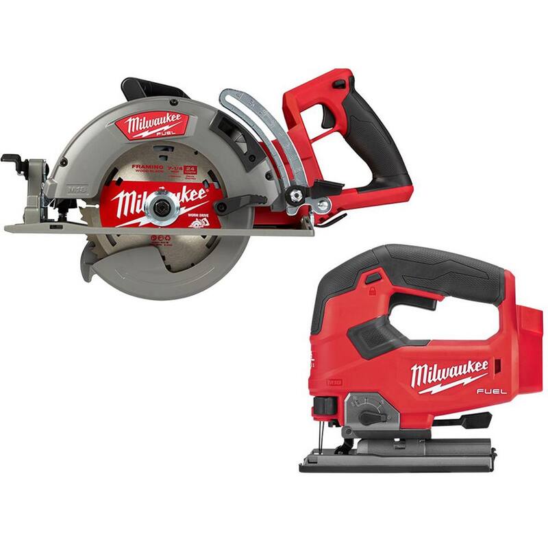 18V Cordless 7-1/4 in. Circular Saw with Jig Saw Y7033