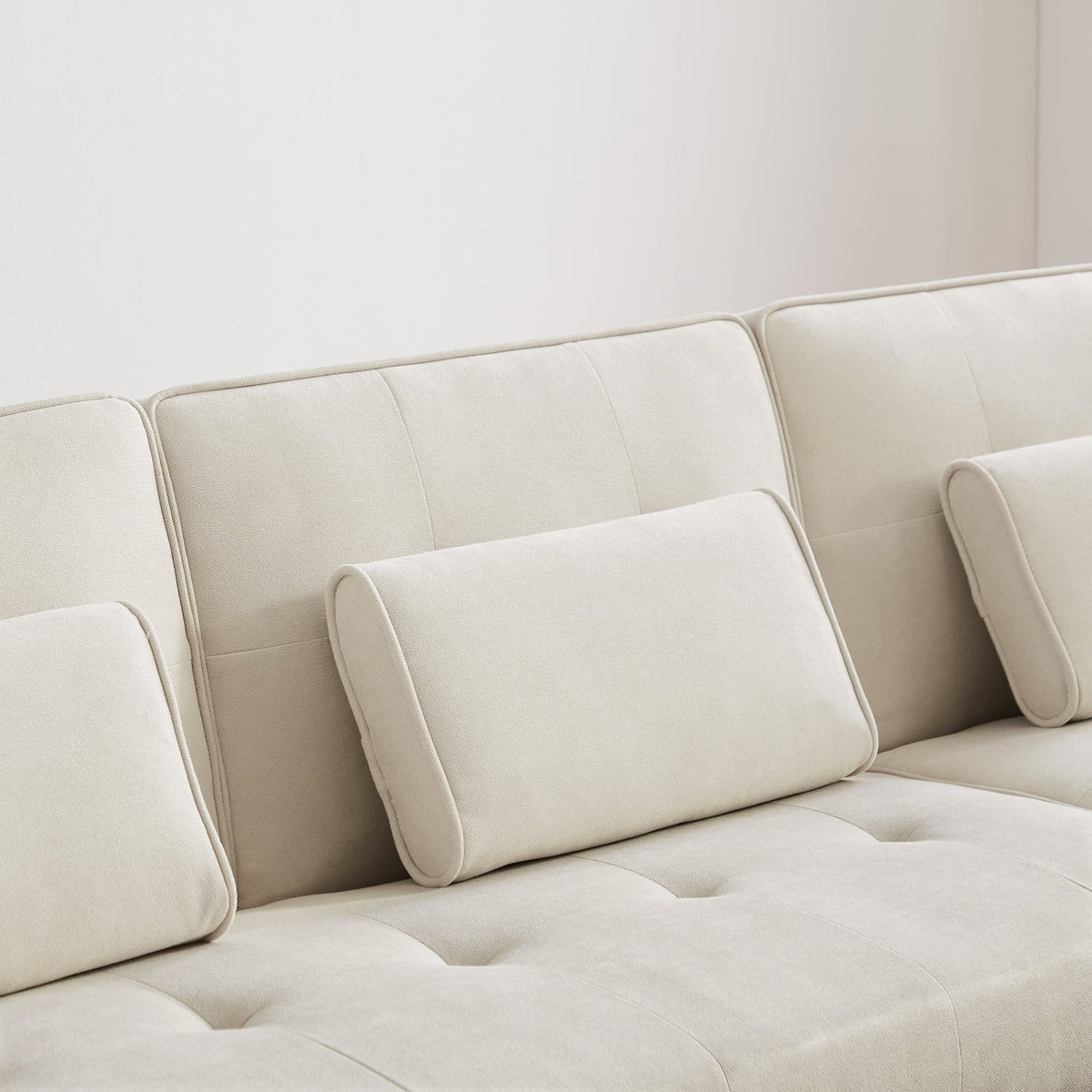 Left Facing L-shaped Convertible Sectional Sofa X901