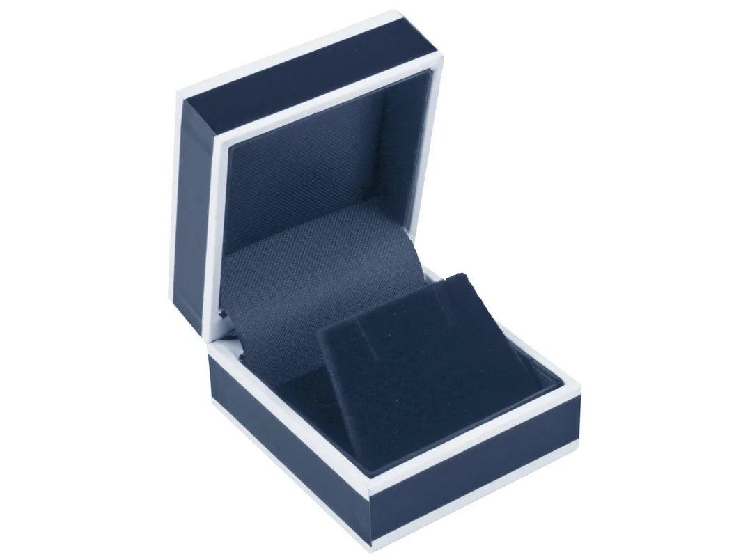 18K White Gold Stud Earrings N5691