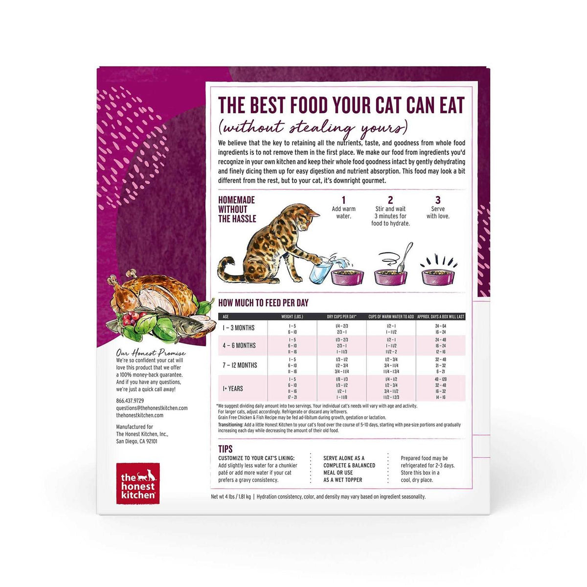 Chicken & Fish Grain-Free Dehydrated Cat Food R775965