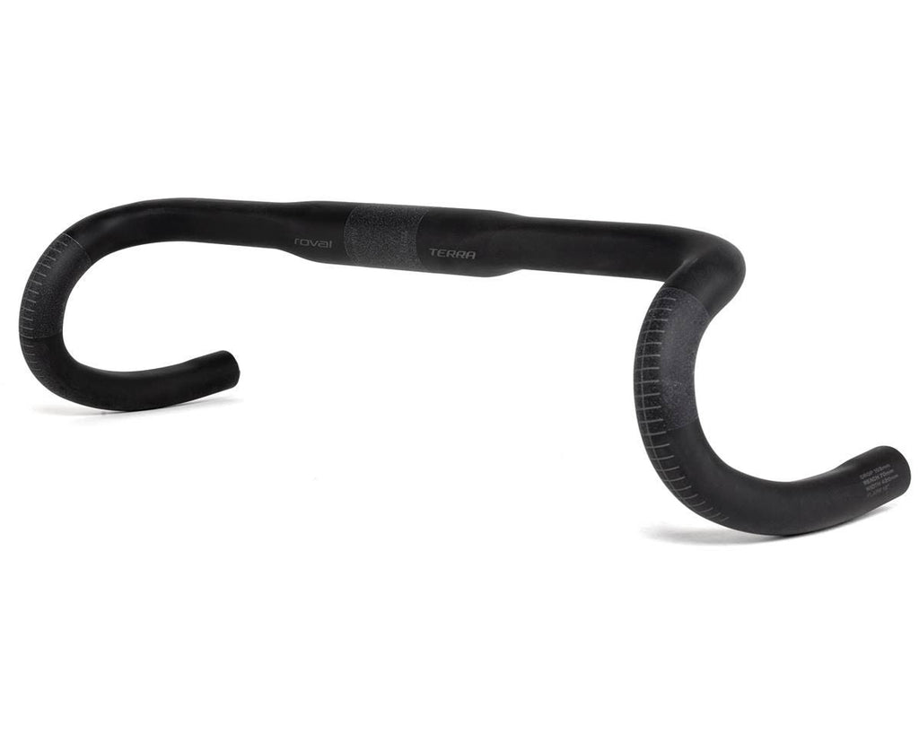 Black 42cm Carbon Handlebar Y4387