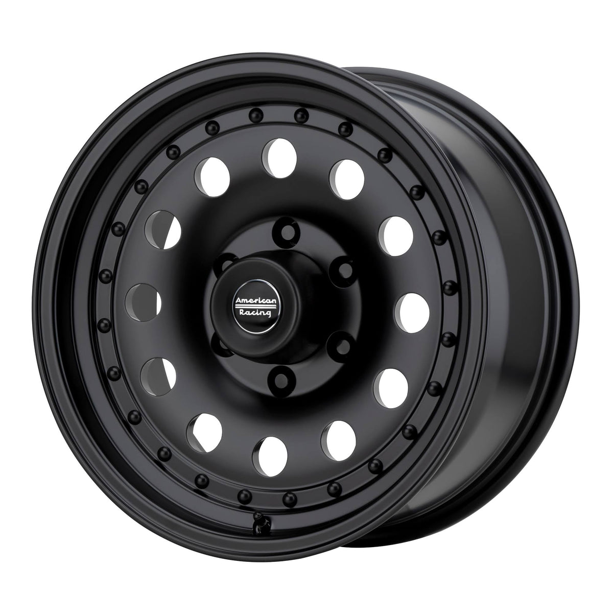 Satin Black 17x8 Wheel U6136