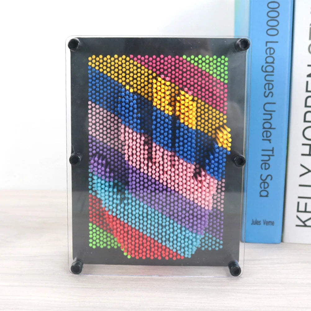 Colorful Plastic Pin Art Toys M3976