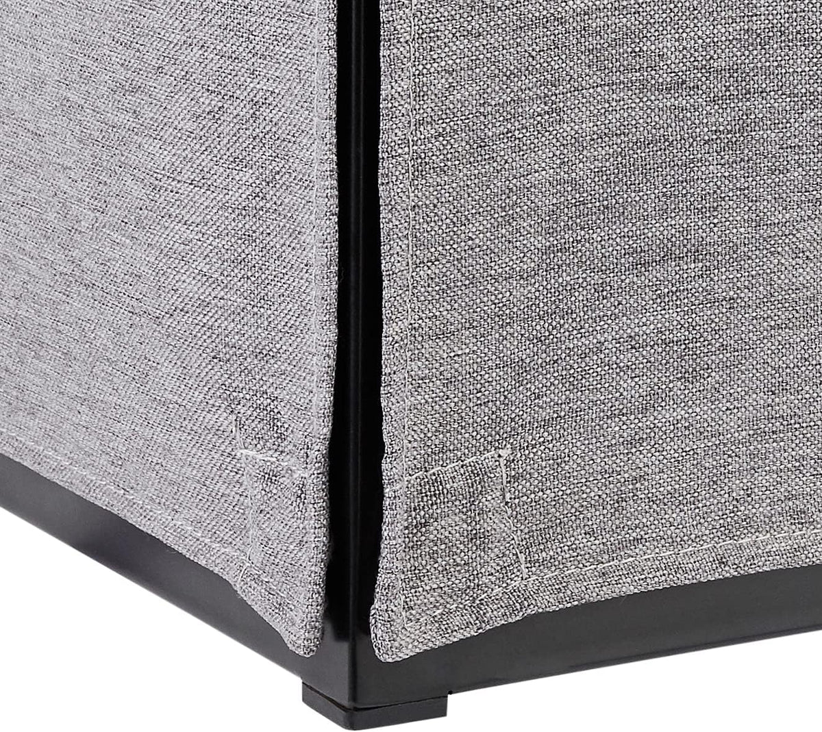 Grey Folding Ottoman Sleeper Sofa Bed F256