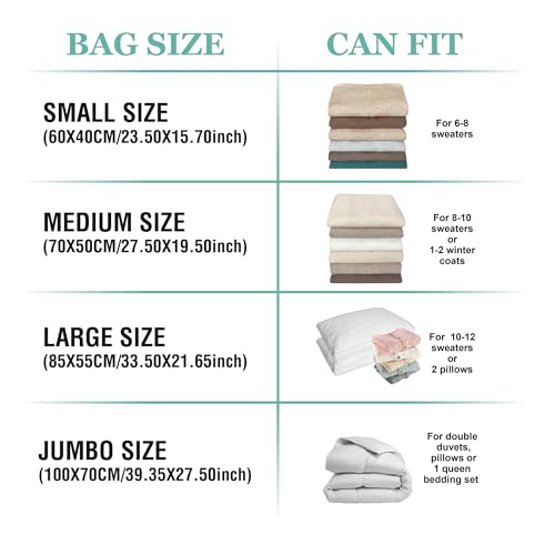 Vacuum Storage Bags with Electric Pump T107986