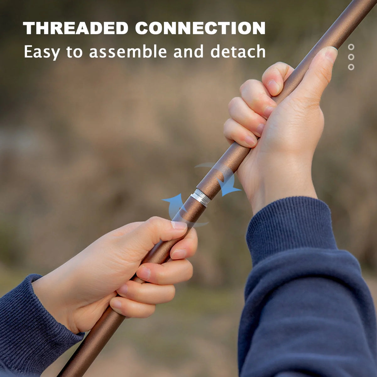 Portable Camping Folding Lamp Pole X30385