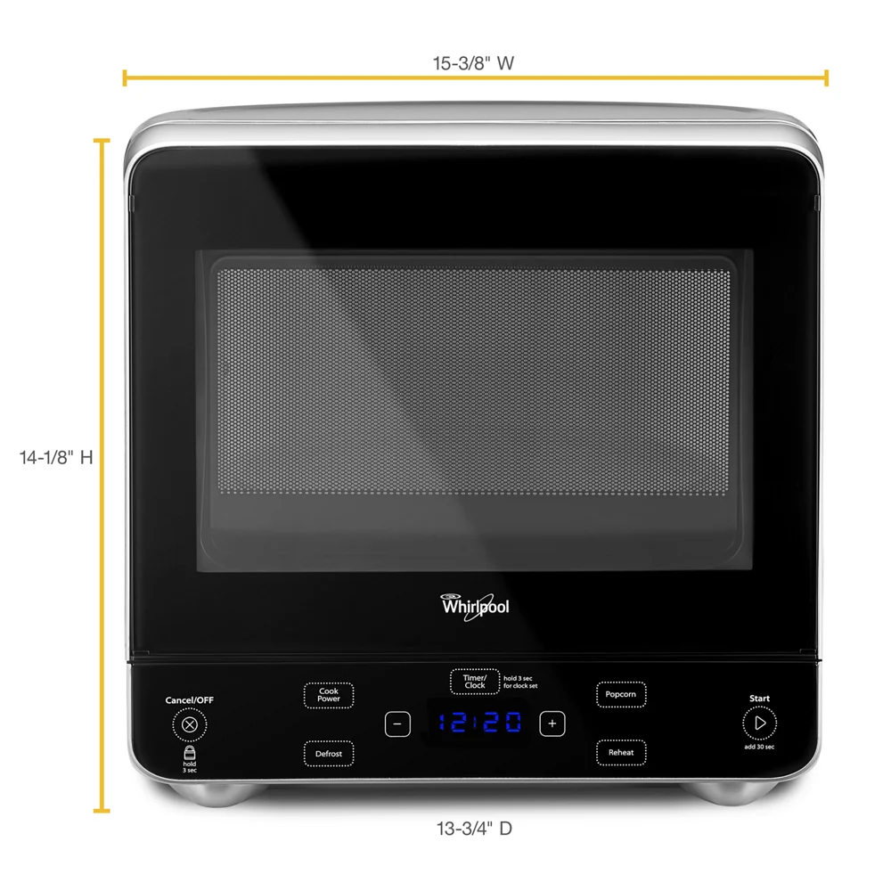 0.5 Cu. Ft. Stainless Look Countertop Microwave A322825