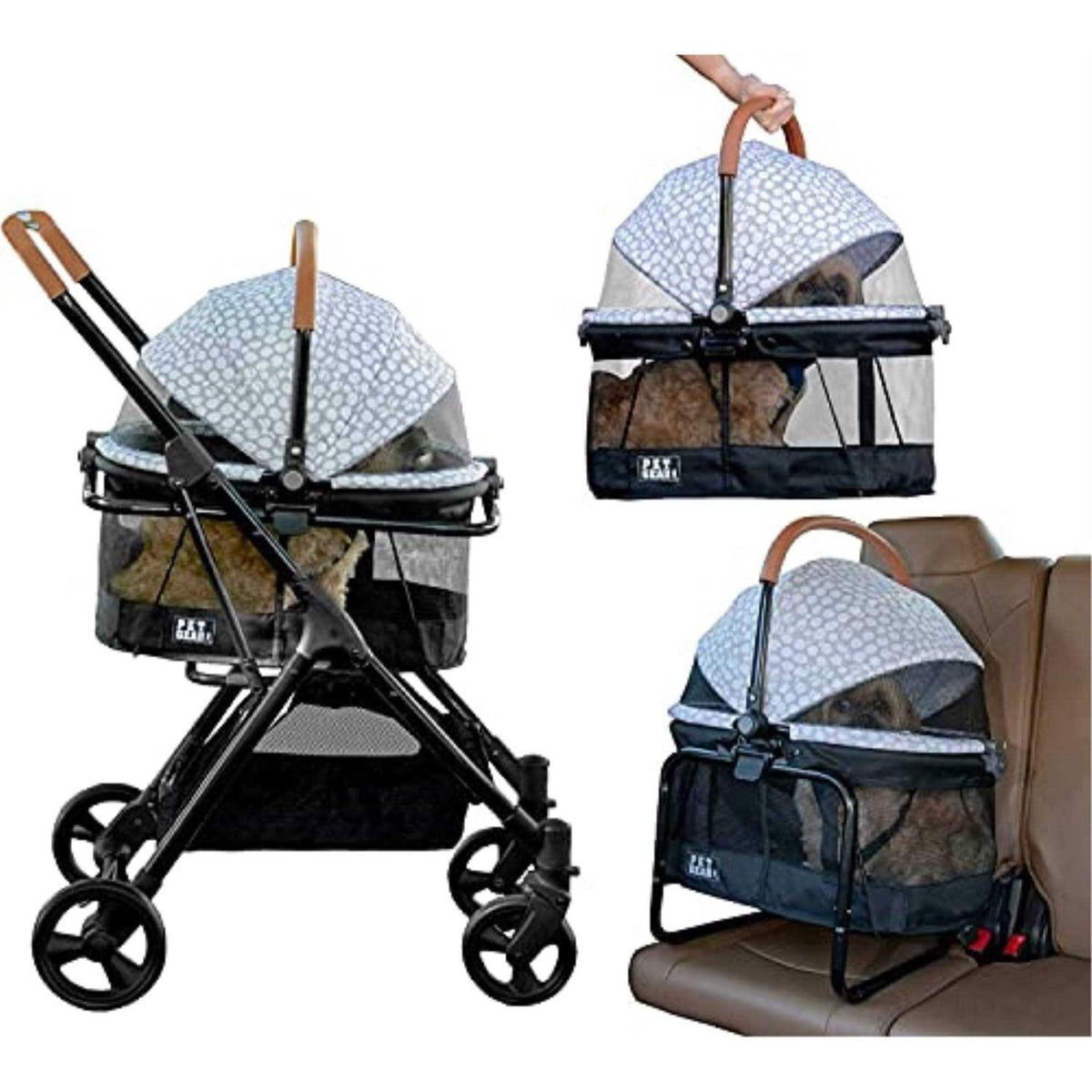 Pet Stroller, Booster and Carrier Travel System O432