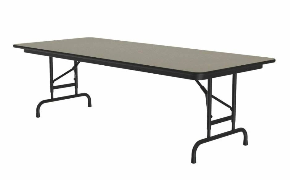 Yellow Adjustable Height Folding Table D642491