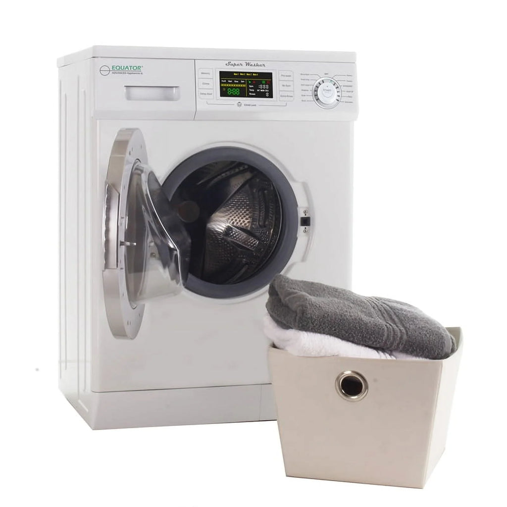 13 lbs Compact 110V Washer 1200 RPM 12 Programs U506324
