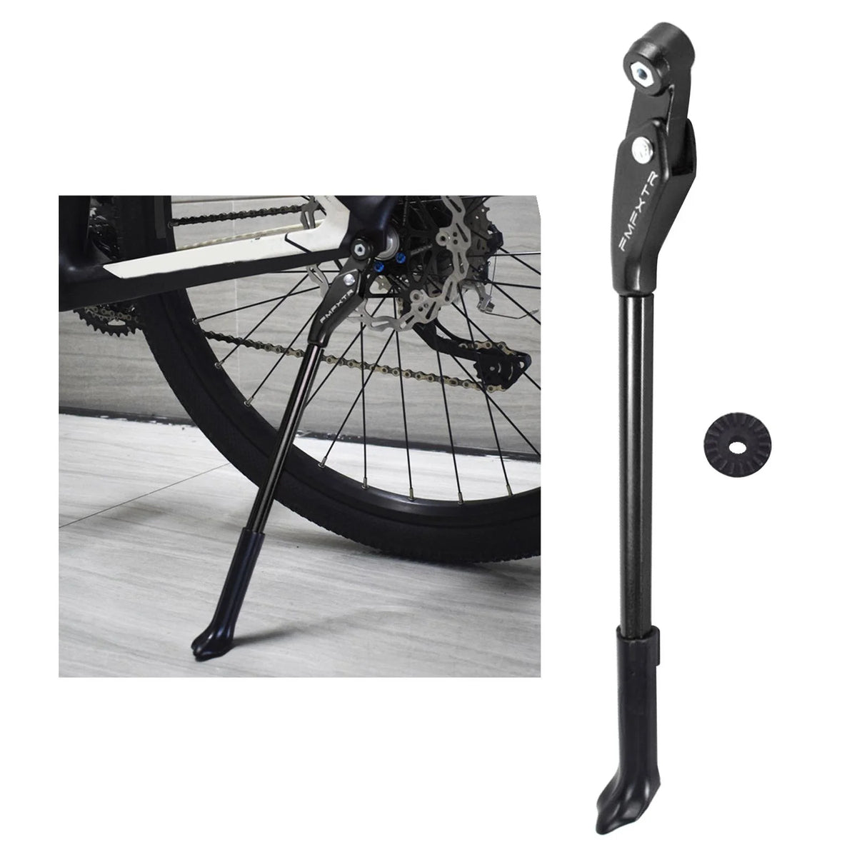 Adjustable Kickstand Mountain BMX Road black L36955