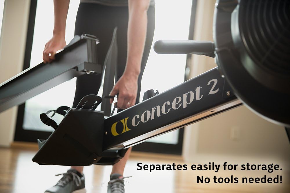 Indoor Rowing Machine with PM5, Tall Legs and Heart Rate Monitor Y62648