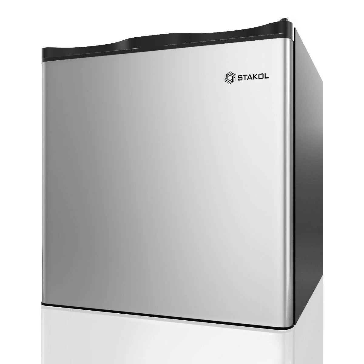 1.1 cu.ft. Compact Single Door Upright Freezer Stainless Steel U2431