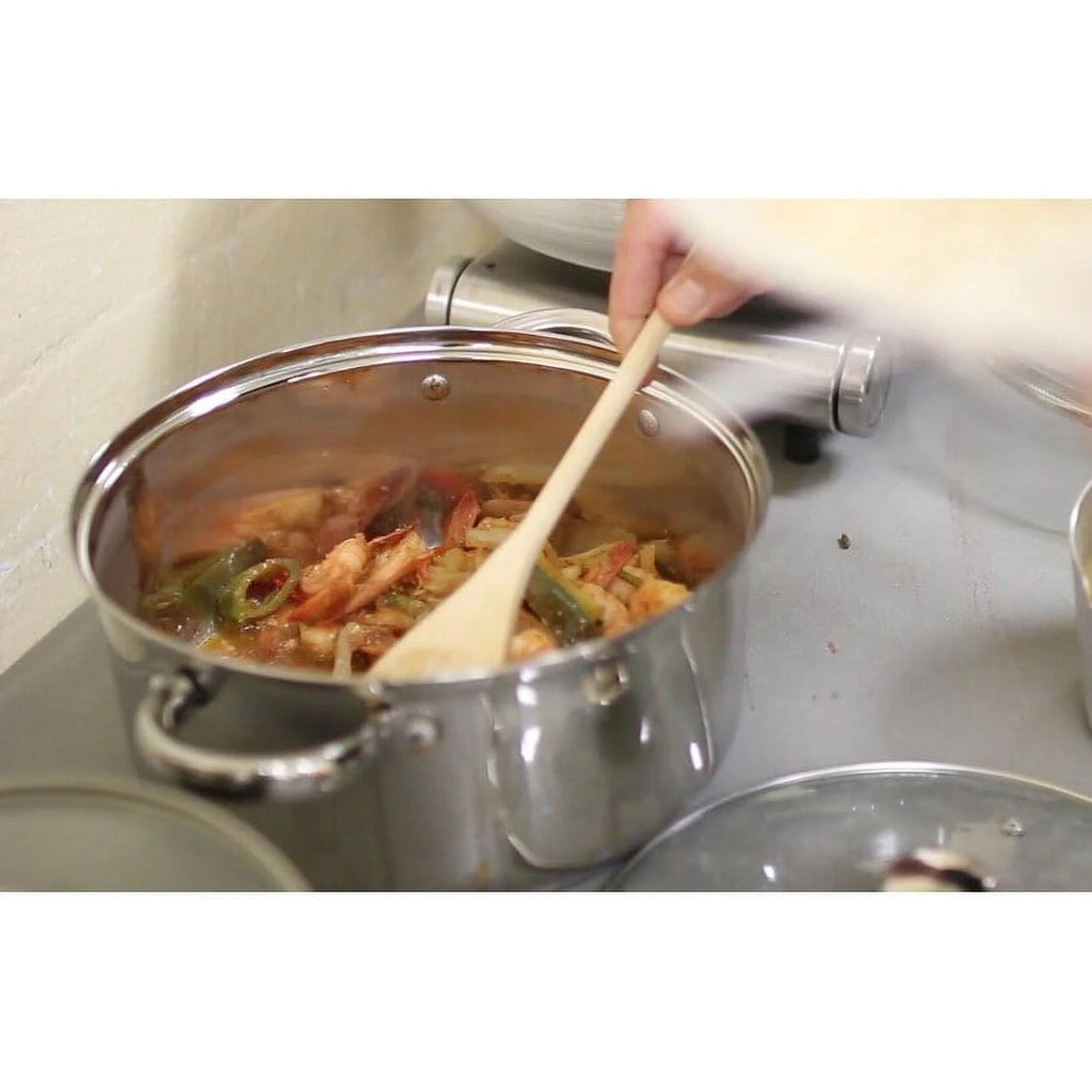 5-Quart Stainless-Steel Dutch Oven with Glass Lid E521