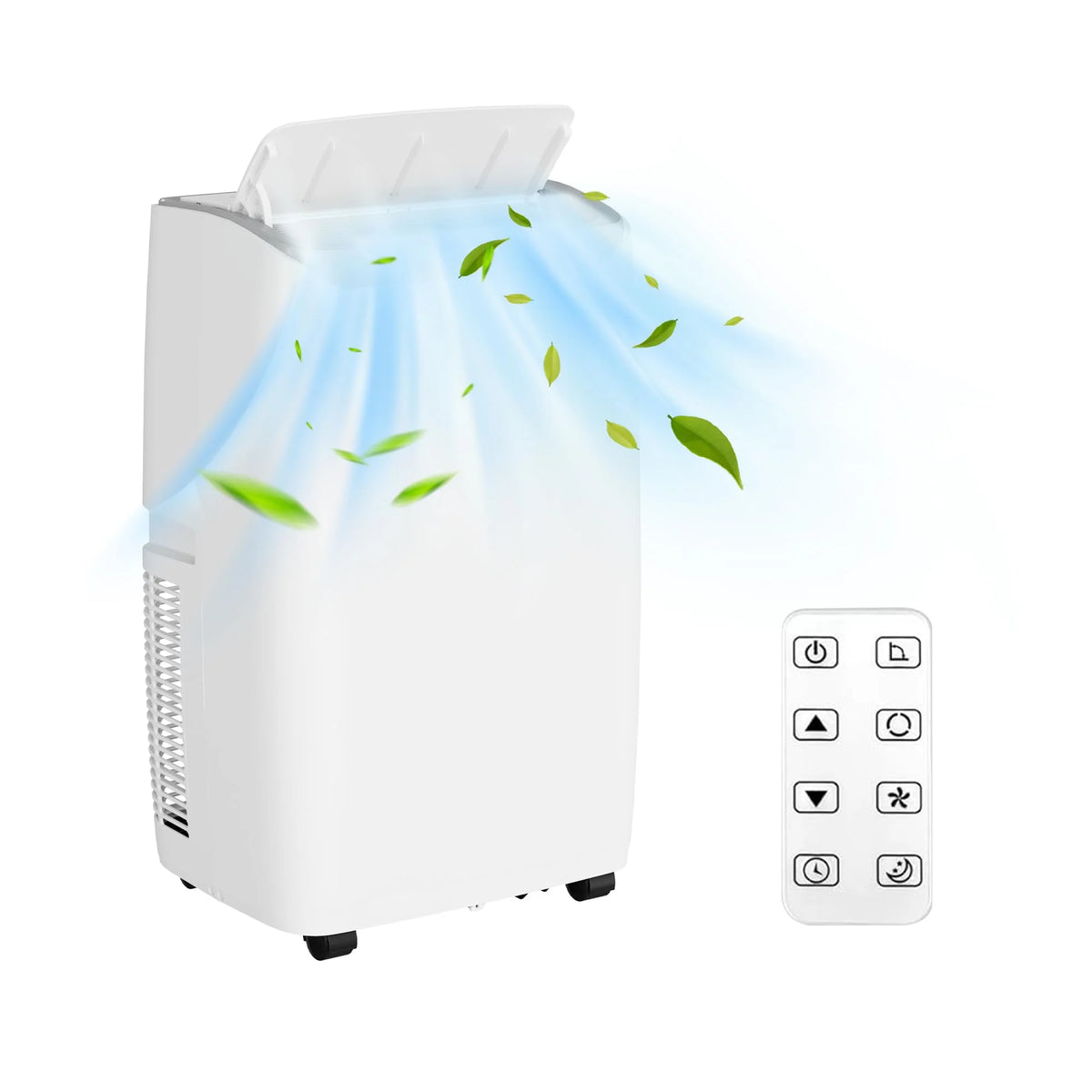 14,000 BTU 3-in-1 Portable Air Conditioner with Remote Control B261886