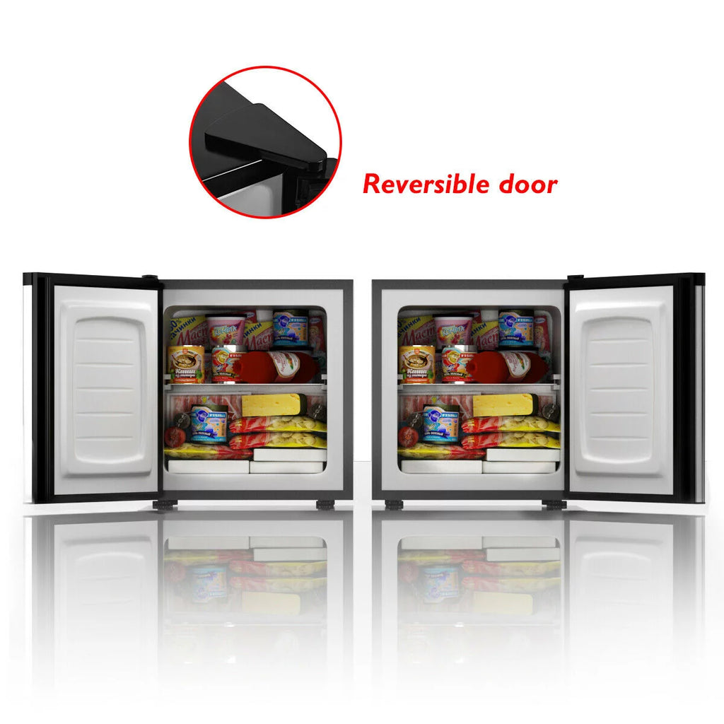 1.1 cu.ft. Compact Single Door Upright Freezer Stainless Steel U2431