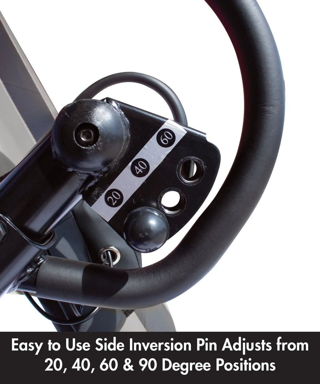 Black Acupressure Beads Heat and Vibration Massage Inversion Table K12710