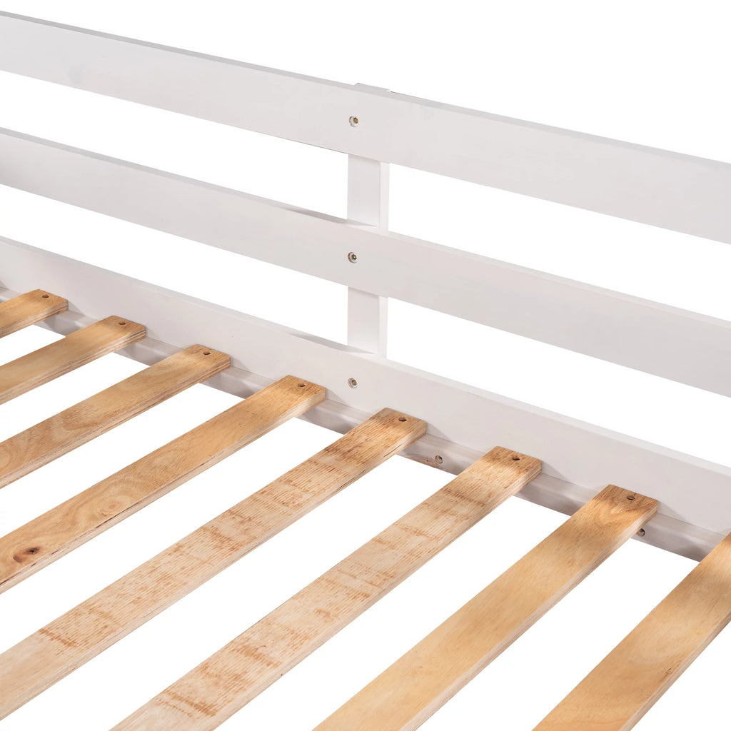 Wood Twin and Full Bunk Beds D802