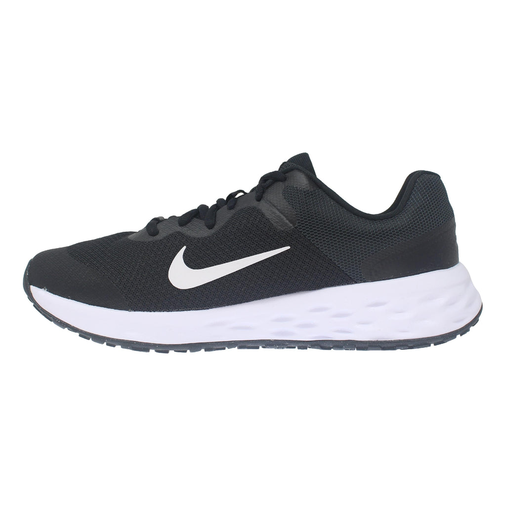 Black/White-Dark Smoke Grey Running Shoes U385