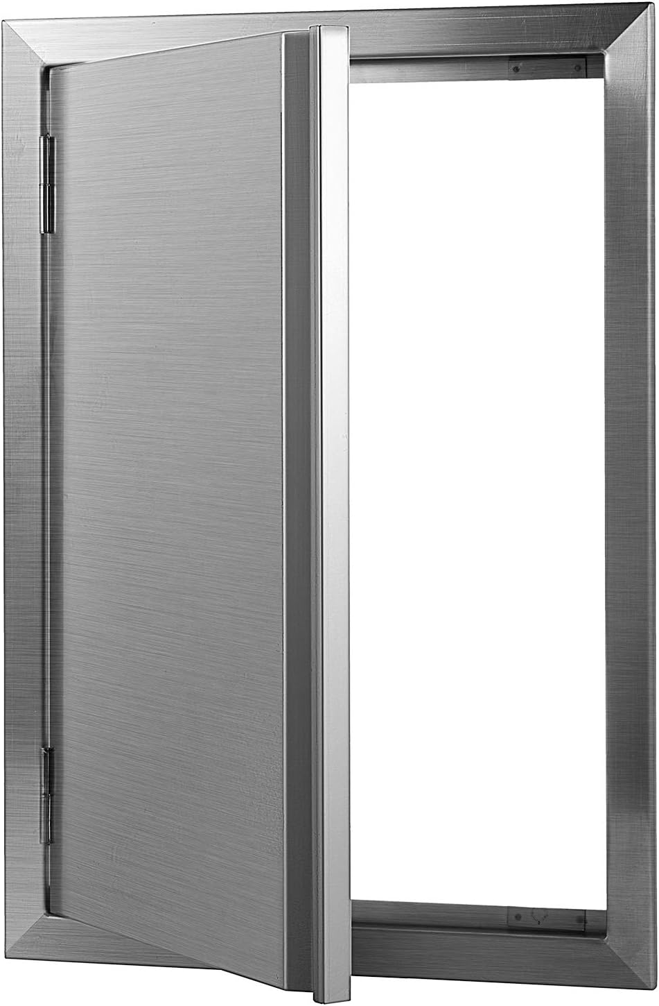 17 x 24 Inch Brushed Stainless Steel Outdoor Kitchen BBQ Access Door M137