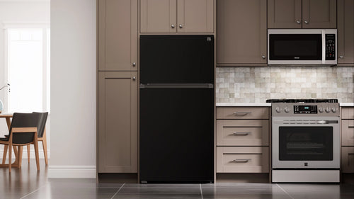 33-inch 20.4 Cu. ft. Black Refrigerator/Freezer Y9185