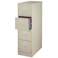 4 Drawer Letter File Cabinet in Putty C198