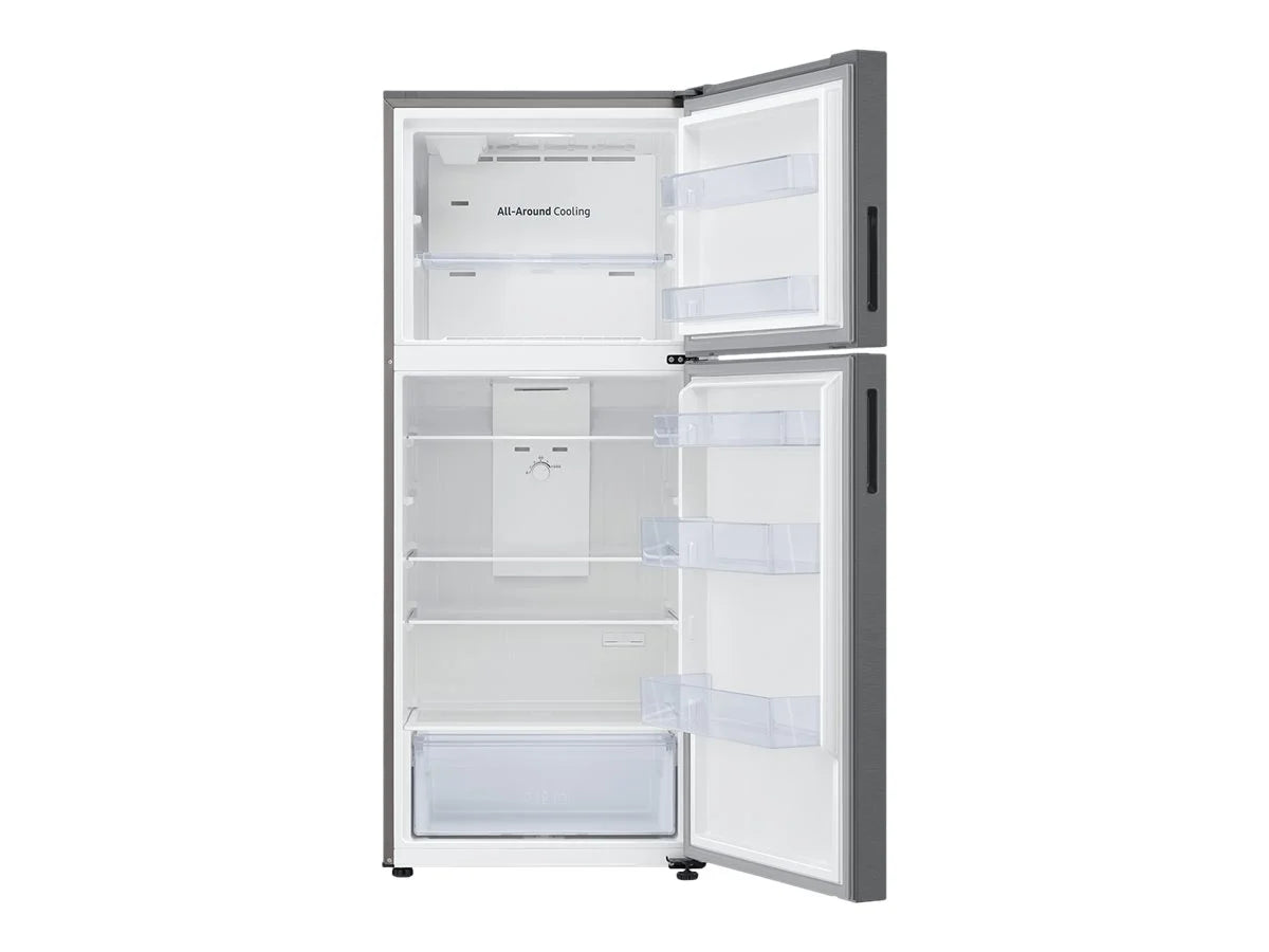 Top Freezer Freestanding Refrigerator Black Stainless Steel M309116