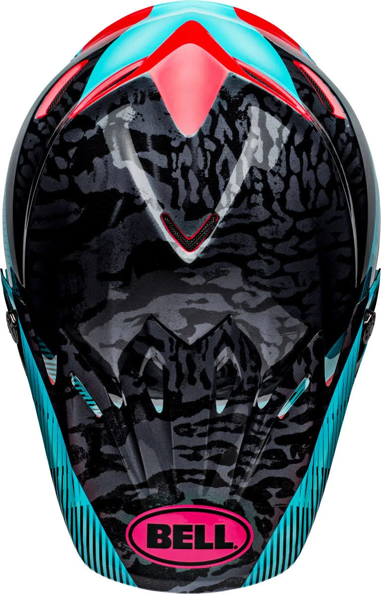 Moto 9 MIPS Helmet Black/Pink/Blue 2XL C3566