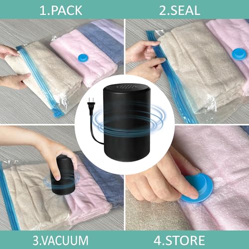 Vacuum Storage Bags with Electric Pump T107986