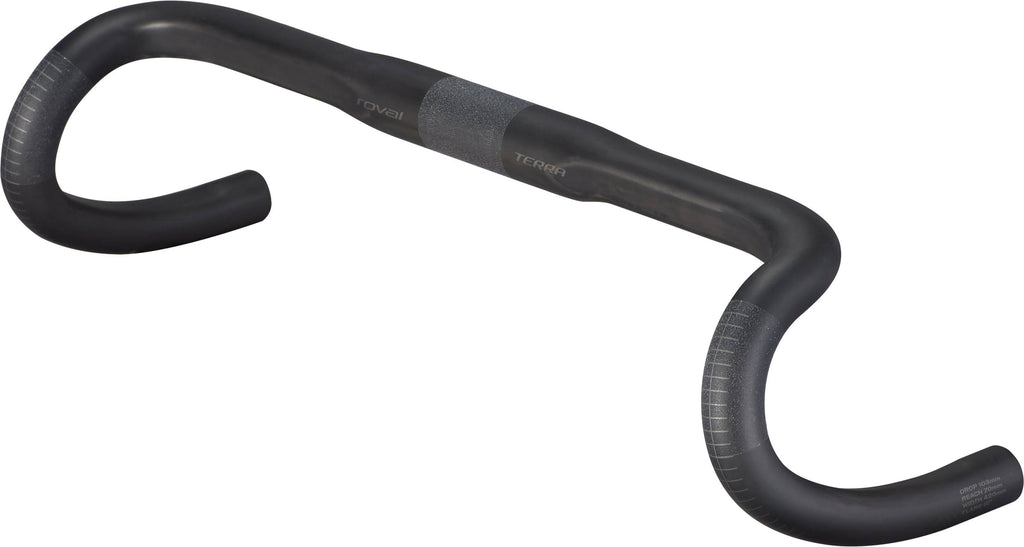 Black 42cm Carbon Handlebar Y4387
