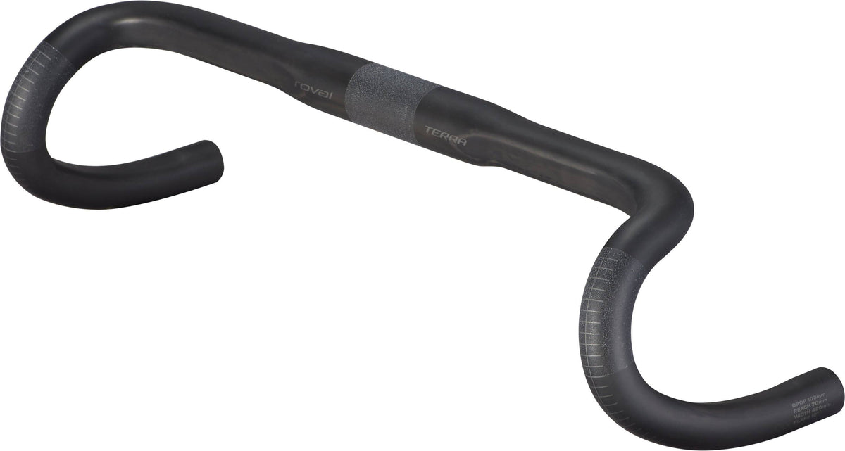 Black 42cm Carbon Handlebar Y4387