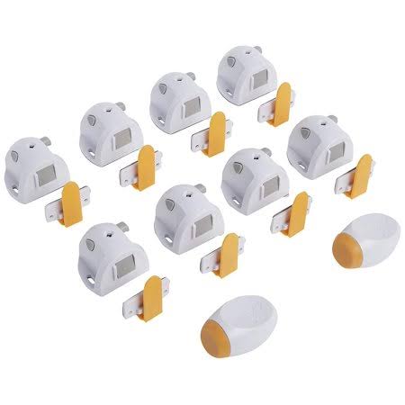 8 Locks and 2 Keys Magnetic Lock System O322