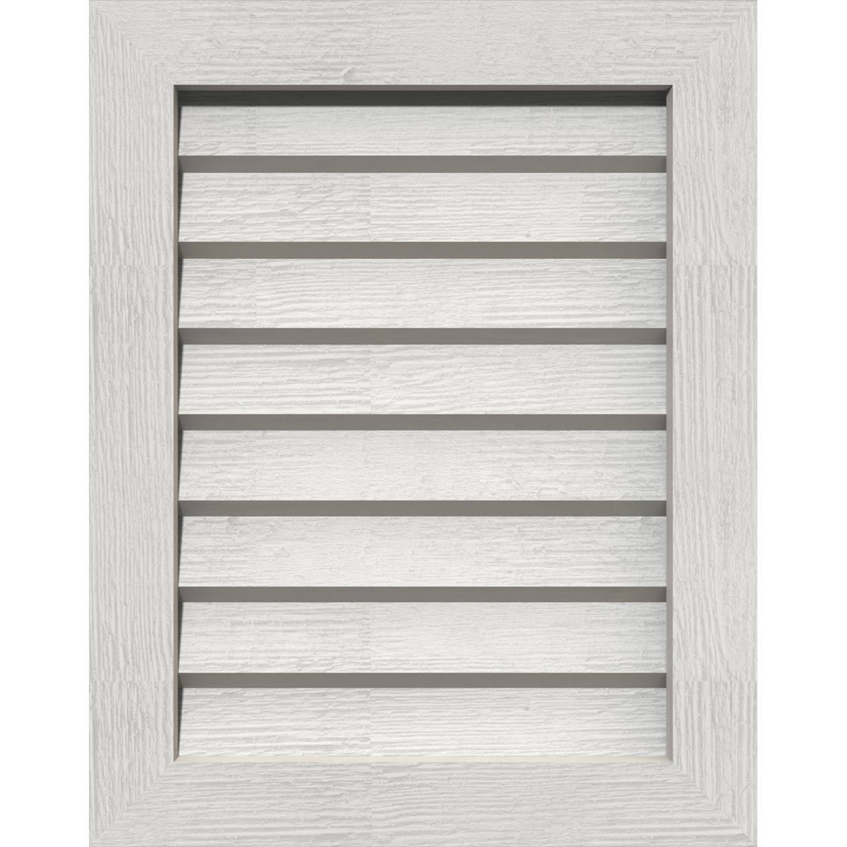 Primed Non-Functional Vertical Gable Vent B3891