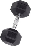 Rubber Coated Hex Dumbbells 35 lb U88174