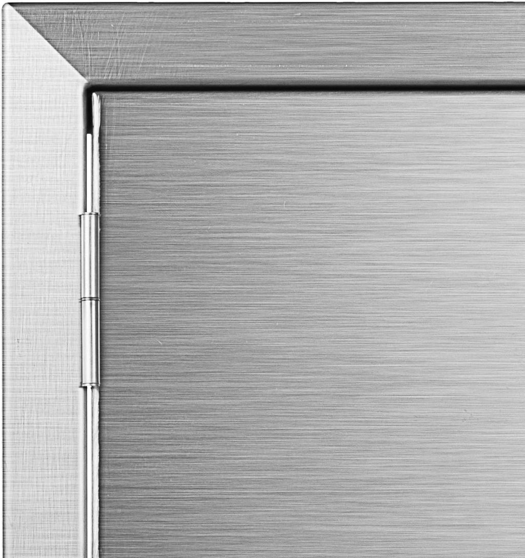 17 x 24 Inch Brushed Stainless Steel Outdoor Kitchen BBQ Access Door M137