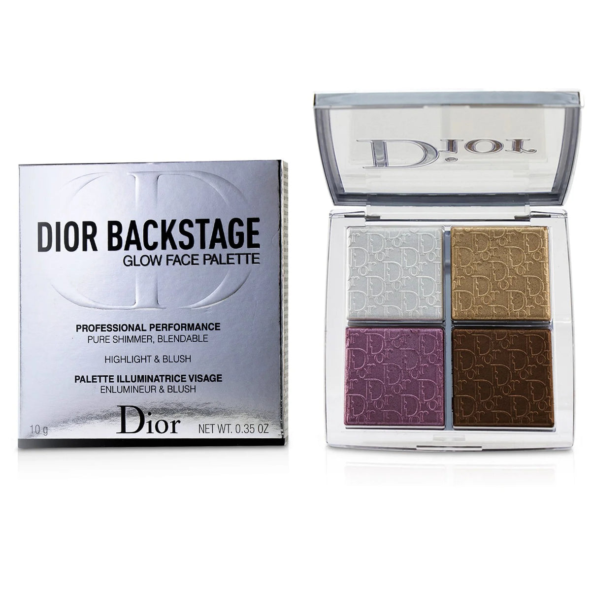Glow Face Palette (Highlight & Blush) - # 001 Universal B974